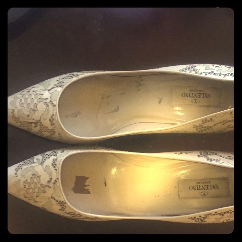 Gently used stilettos by Valentino.